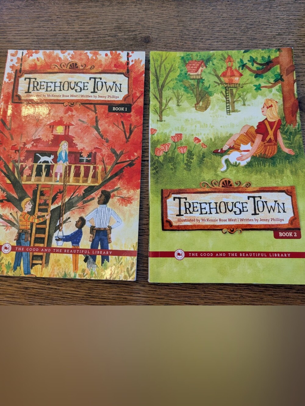 The Good and Beautiful Treehouse Town Boxed Book Set, and Two Readers